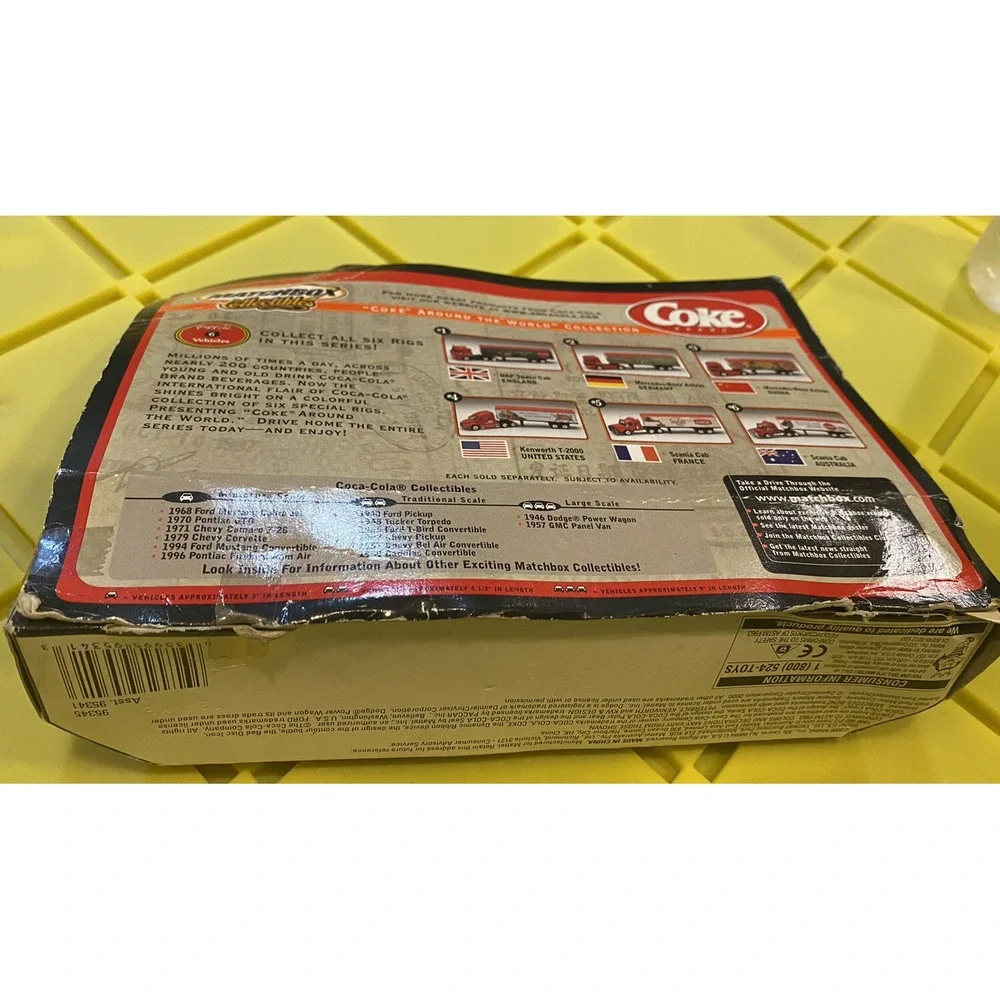 2000 Mattel Matchbox‎ Collectibles Coke Brand 